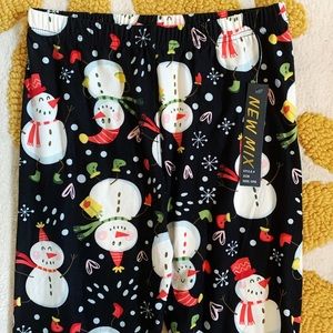 New Mix Snowman Leggings